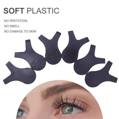 Wholesale Recyclable Plastic Y Style Lash Comb Lash Lifting Tool For Eyelash Perm Private Labelling